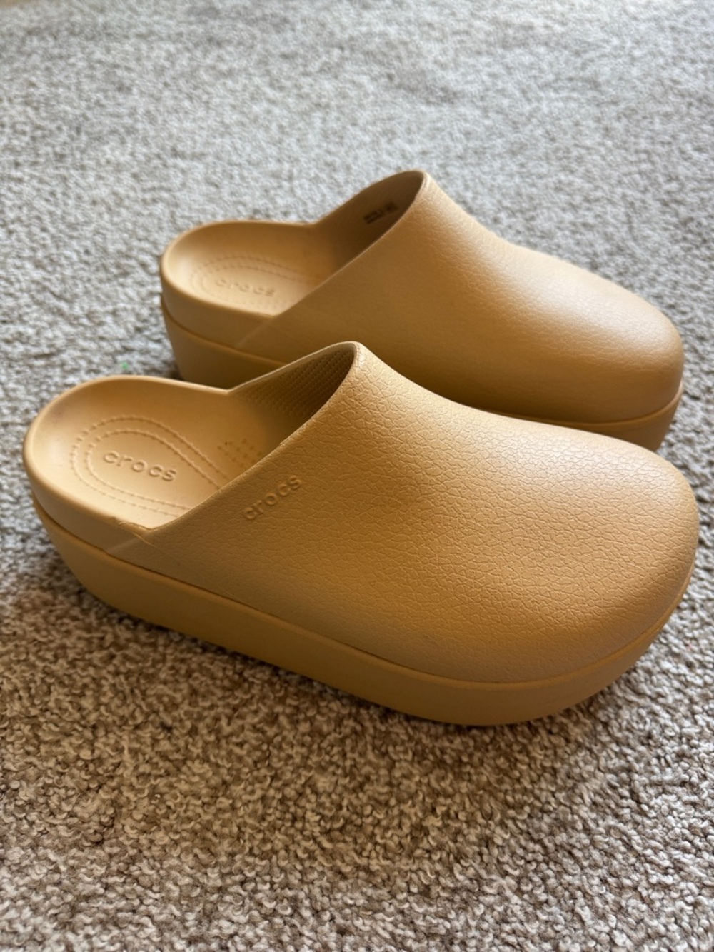 CROCS Dylan Platform Clog beige - Picture 3 of 6